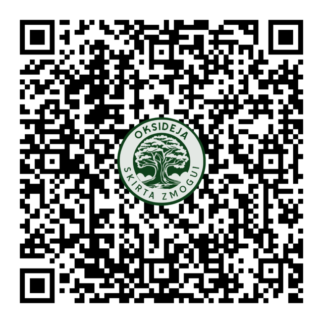 QR kodas atsiliepimui palikti