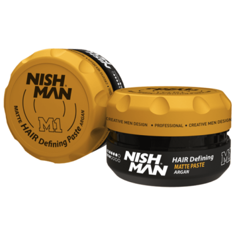 Nishman M1 matinė plaukų formavimo pasta su argano aliejumi