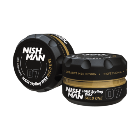 Nishman 07 „Gold One“ plaukų formavimo vaškas
