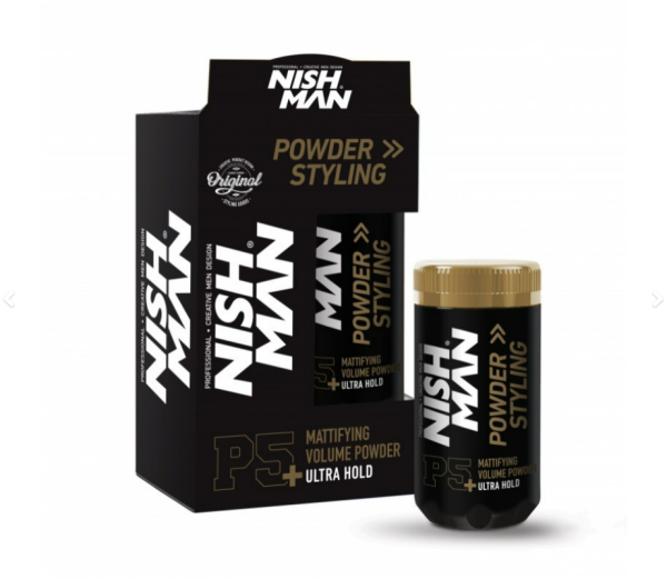Nishman Plaukų formavimo pudra P5+, 20 g