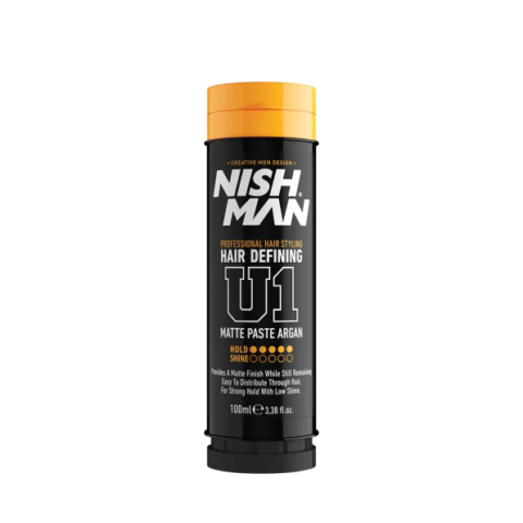 Nishman U1 matinė plaukų formavimo pasta su argano aliejumi, 100 ml