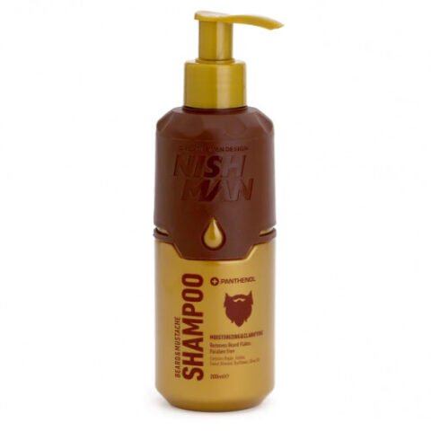 Nishman barzdos ir ūsų priežiūros šampūnas, 200 ml
