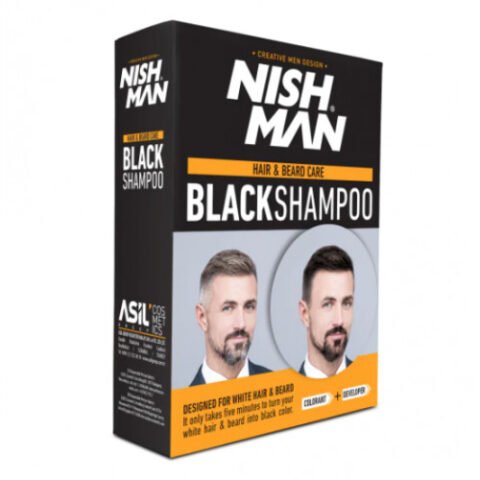 Nishman šampūnas plaukų ir barzdos tonavimui, 200+200 ml