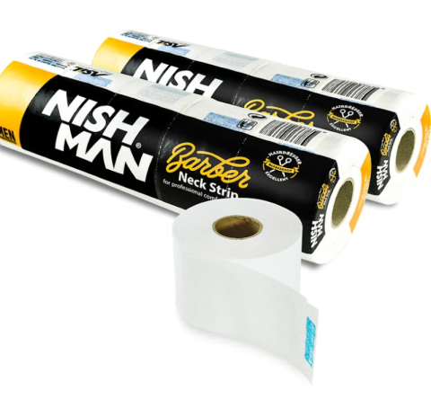 Nishman kaklajuostės, 5 ritinėliai pakuotėje